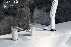Смеситель BRECLAV от Imprese - утонченный акцент на исключительность вашей ванной комнаты. фото