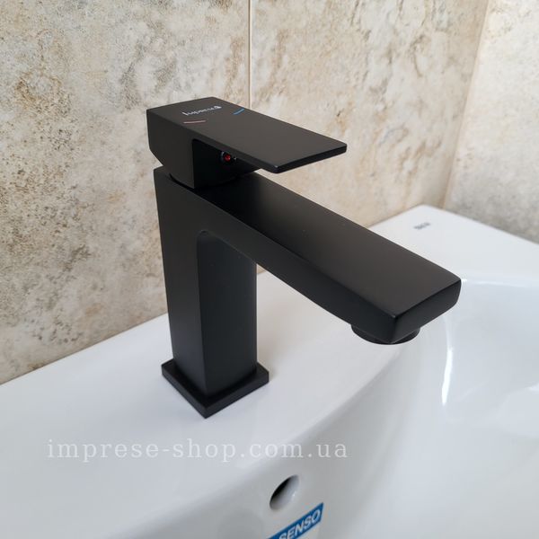 Черный набор смесителей для ванны Imprese Karlov karlovblack002 фото