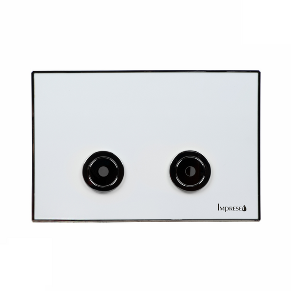 Інсталяція для унітазу пневматична 4в1 з білою з чорним кнопкою Imprese i1614 i1614 фото