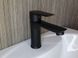 Чорний набір змішувачей для ванни матовий Imprese VACLAV black016 фото 10
