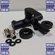 Черный набор смесителей для ванны матовый Imprese VACLAV black016 фото 15