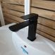 Черный набор смесителей для ванны и умывальника IMPRESE Bilovec black020 фото 3