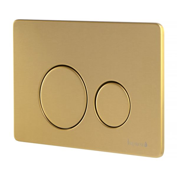 Золота Змивна кнопка клавіша сатін для інсталляції Imprese i7111SG i7111SG фото