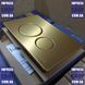 Золотая кнопка смывная клавиша сатин для инсталляции Imprese i7111SG i7111SG фото 6
