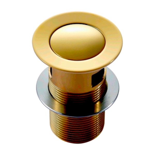 Золотой Клапан донный Pop-up, поверхность под золото, IMPRESE PP280zlato PP280zlato фото