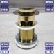 Золотой Клапан донный Pop-up, поверхность под золото, IMPRESE PP280zlato PP280zlato фото 7