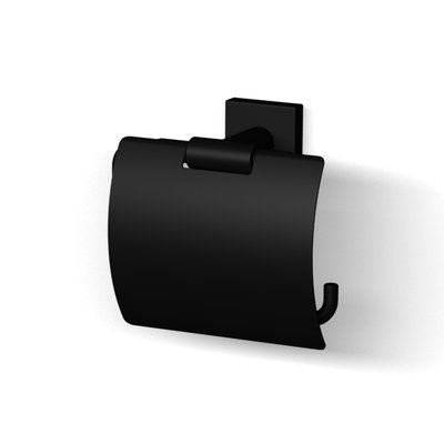 BILOVEC чорний тримач для туалетного паперу квадратний Imprese 142255B 142255B фото