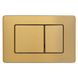 Кнопка смыва клавиша золото сатин для инсталляции Imprese i7112SG i7112SG фото 3