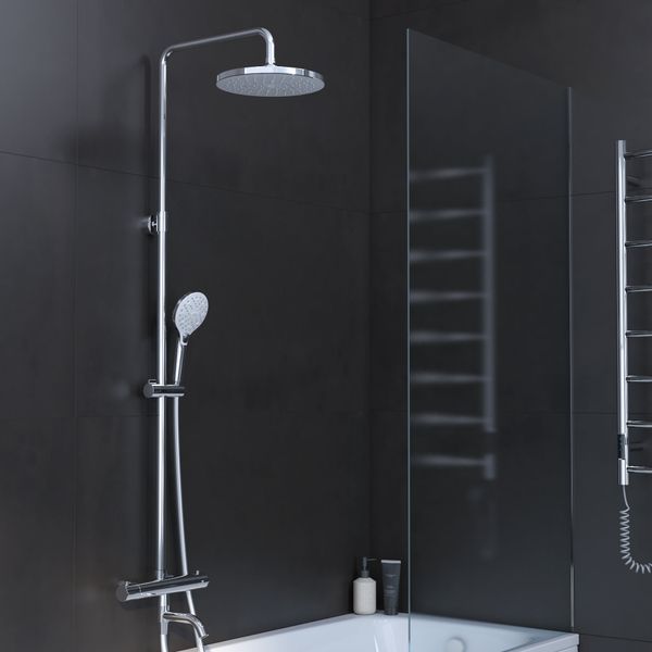 Imprese Centrum хром. Душ-колона, термостат для ванни: 1130/230/100. T-10510 T-10510 фото