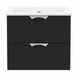 Черный шкафчик 70см с умывальником Imprese NOVA VLNA M f32703B f32703B фото 2