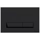 PAN Laska Black Soft Touch чорна кнопка змивна клавіша IMPRESE i8040B i8040B фото 1